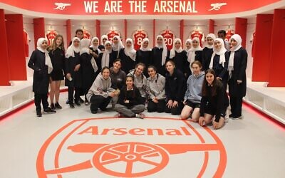 Interfaith football at Arsenal FC
