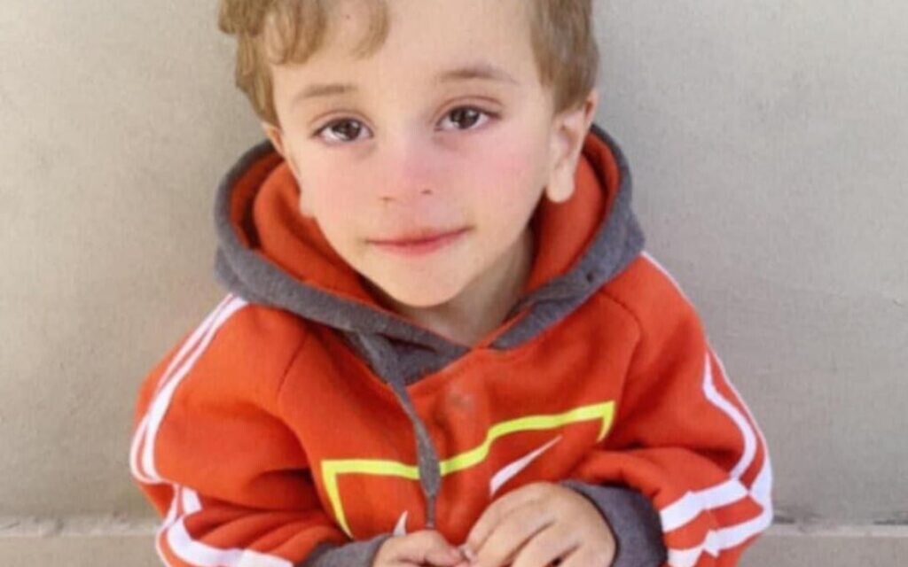 The toddler, Mohammed Tamimi, was shot along with his father Haitham Tamimi, when Israeli soldiers fired at Palestinian gunmen at the settlement of Neve Tzuf on Thursday. Courtesy: Twitter.