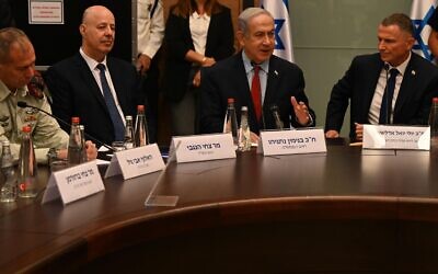 Prime Minister Benjamin Netanyahu, today (Tuesday, 13 June 2023), participated in a session of the Knesset Foreign Affairs and Defense Committee, chaired by MK Yuli Edelstein. Photo: Haim Zach (GPO)