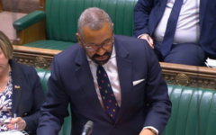 James Cleverly in the Commons.  Source: Parliament TV