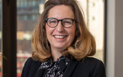 Jo Grose, CEO, United Synagogue, Office, Finchley on Feb 2023 By Adam Soller Photography