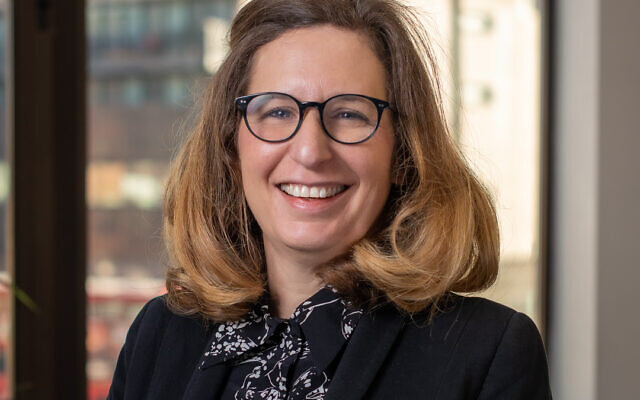Jo Grose, CEO, United Synagogue, Office, Finchley on Feb 2023 By Adam Soller Photography