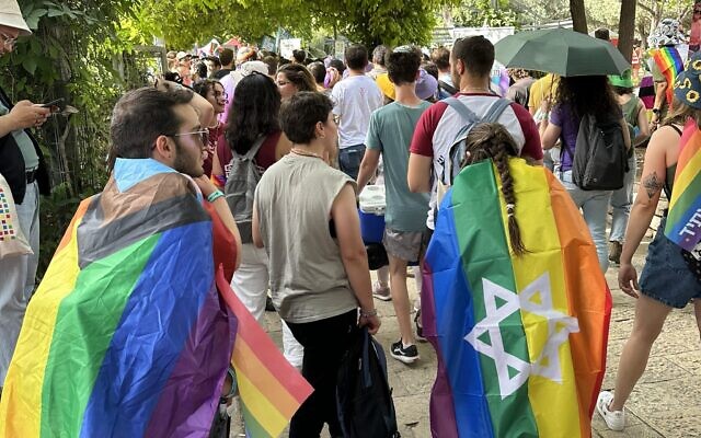 Jerusalem Pride Parade, June 1, 2023. Courtesy: Twitter.