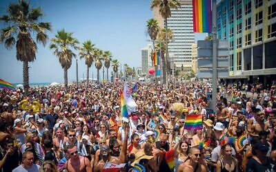 Tel Aviv Pride. Courtesy: Twitter.