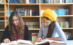 MATAN WOMEN learning together.
(photo credit: MICHAEL KATZ)