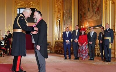Mirvis recognised by King Charles III in the New Year's Honours list for his services to the Jewish community and interfaith relations and education.