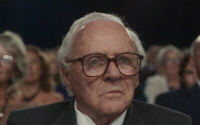 "One Life", featuring Sir Anthony Hopkins as Sir Nicholas Winton. Pic: Warner Brothers