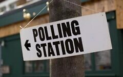 Polling station.