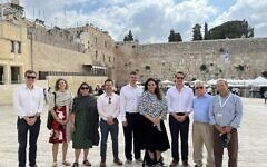 Labour Friends of Israel delegation; July 2023- Labour Friends of Israel delegation; July 2023-