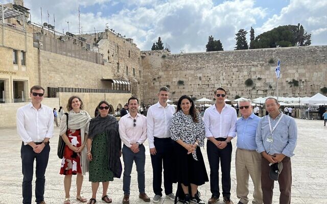 Labour Friends of Israel delegation; July 2023-
