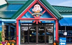 A view of the Ben & Jerry's Ice Cream factory and corporate headquarters. (John Greim/LightRocket via Getty Images)