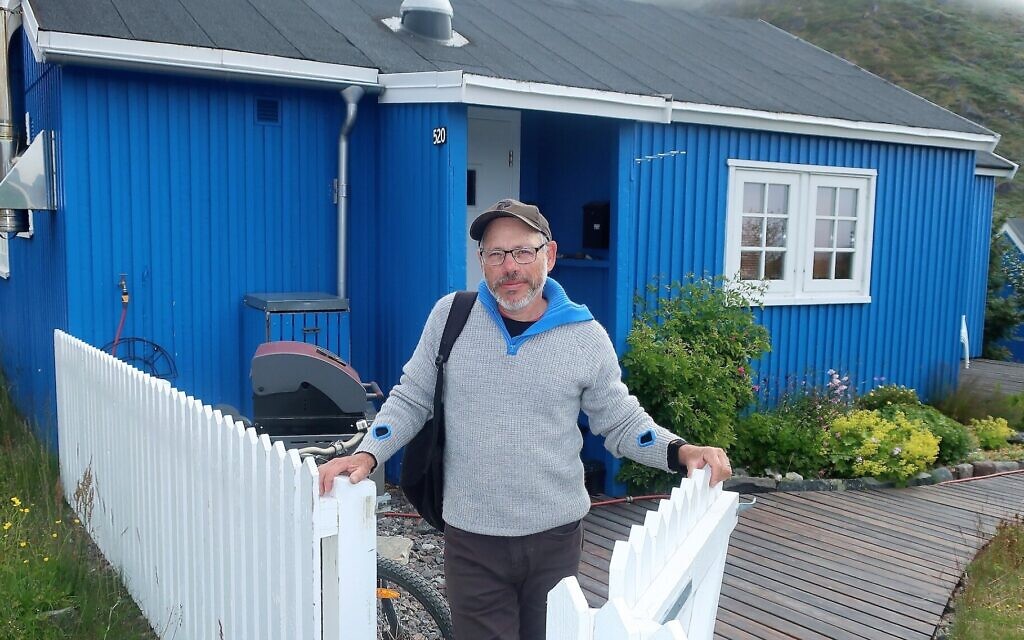 Paul Cohen at his home in Narsaq, Greenland. (Dan Fellner)