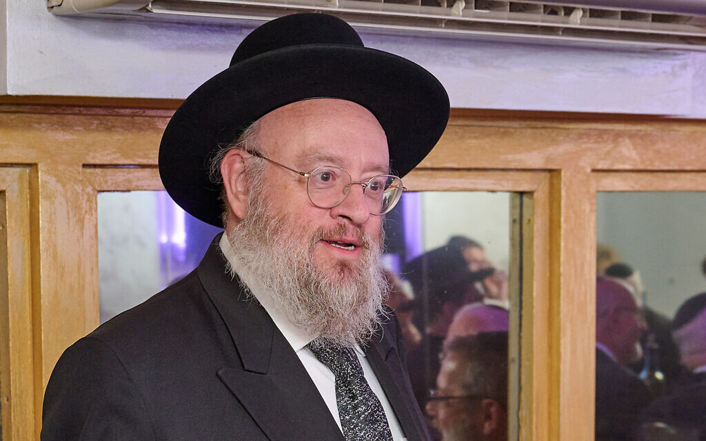 Rabbi SF Zimmerman, the driving force behind the new eruv