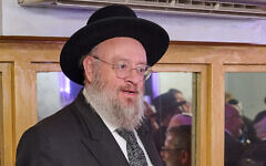 Rabbi SF Zimmerman, the driving force behind the new eruv