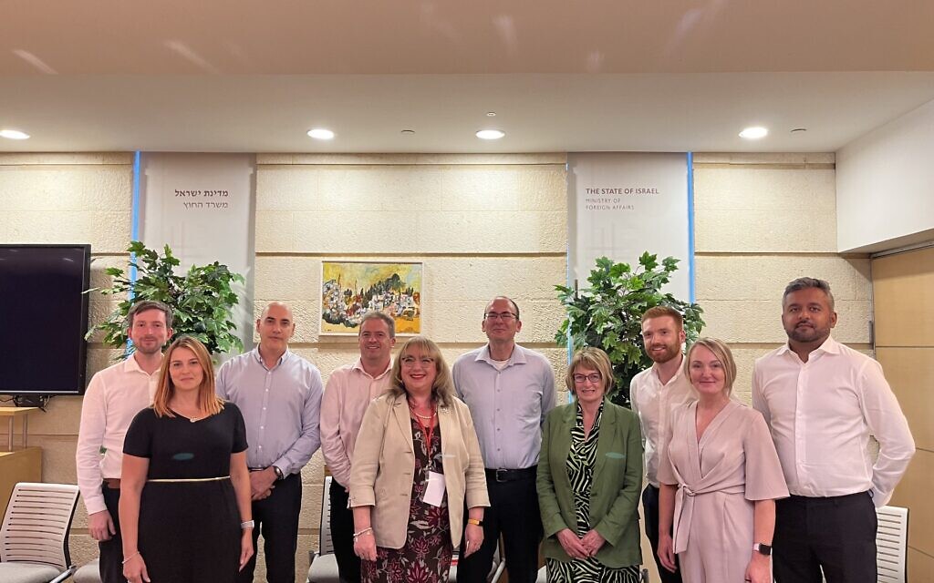 LFI delegates meet with Uri Rotman, Head of Ministry of Foreign Affairs Middle East and Peace Process division at the Ministry of Foreign Affairs