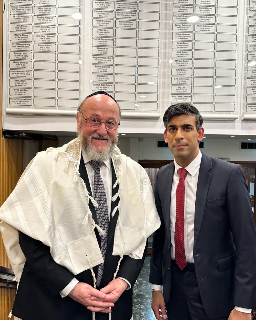 Chief Rabbi and PM