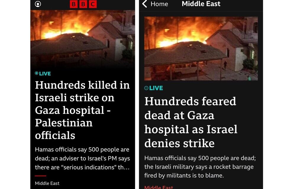 A tale of two stories.