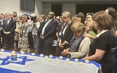 LFI vigil for Israel at Labour conference in Liverpool
