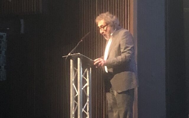 Howard Jacobson speaks at the London Centre for the Study of Contemporary Antisemitism