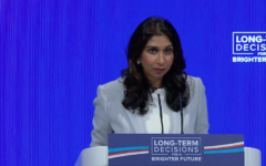 Suella Braverman speaks at Tory Party conference