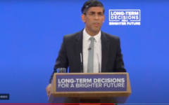 Rishi Sunak at Tory Conference in Manchester