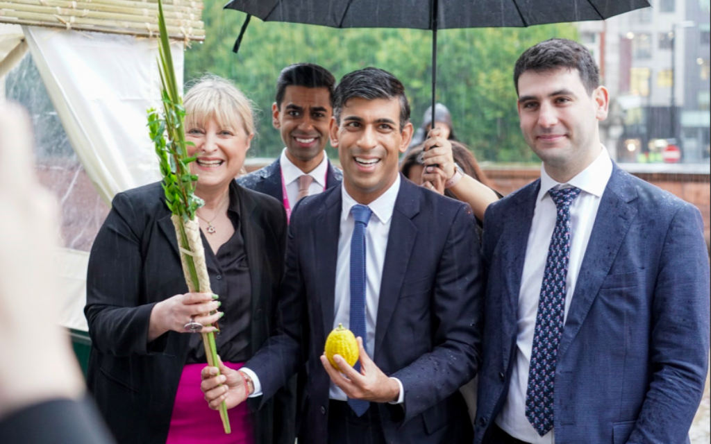 Rishi Sunak and Marie van der Zyl