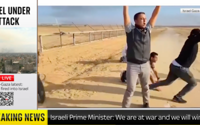 Sky News coverage of Hamas attack on Israel