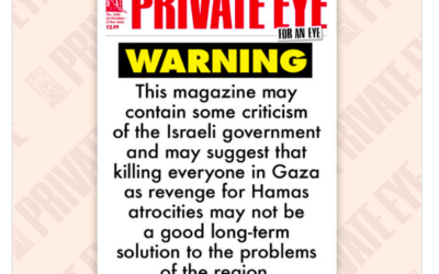 Private Eye front page
