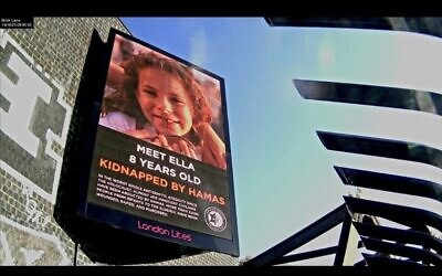 One of the CAA billboards features an eight-year-old girl.