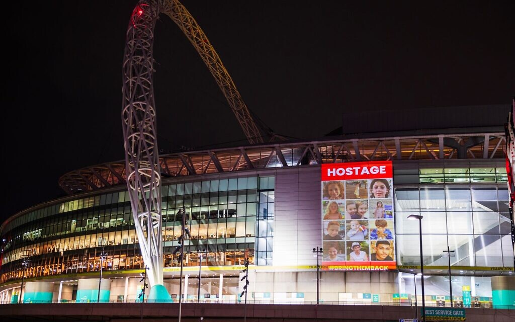 Wembley. Pic: #BringThemBack