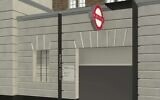 An image of the proposed structure at South Kensington Tube station