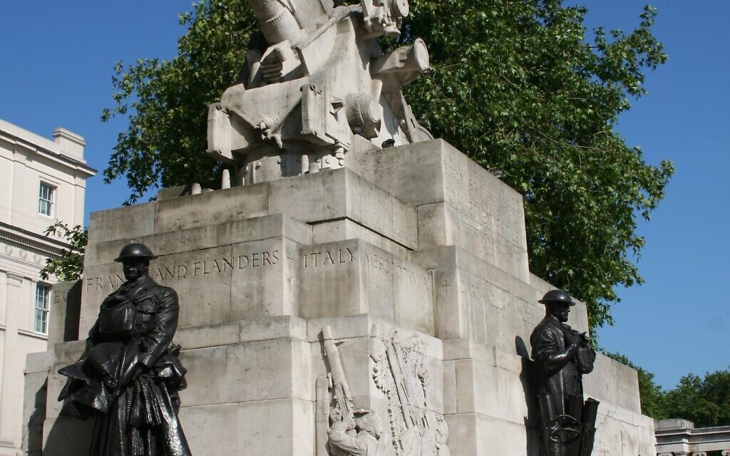 Police say no laws broken as protesters climb on war memorial