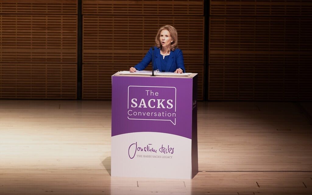 Shari Redstone, Chair of Paramount Global, delivered an emotional keynote. Pic: Zush Photography