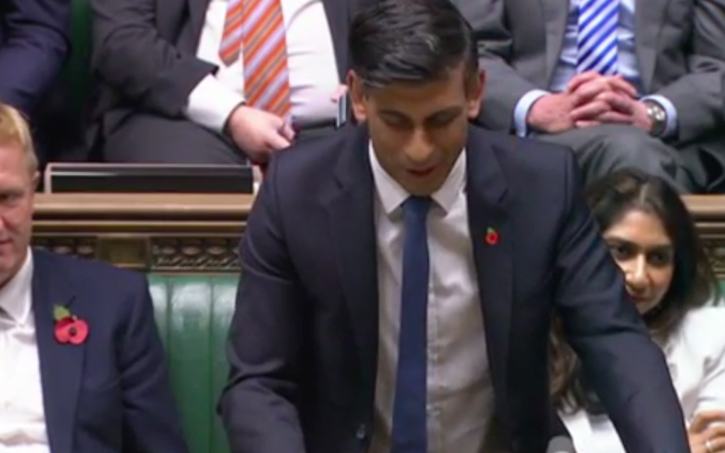 Rishi Sunak responds to King's Speech