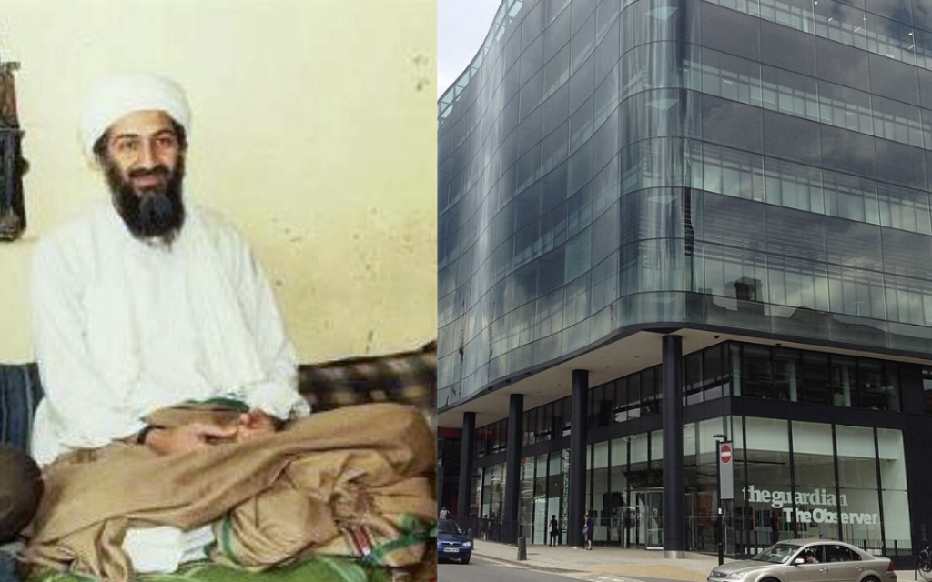 Osama bin Laden’s antisemitism-filled justification for terrorism had for more than 20 years had its own page on the Guardian's website