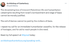 Screenshot. @JustinWelby