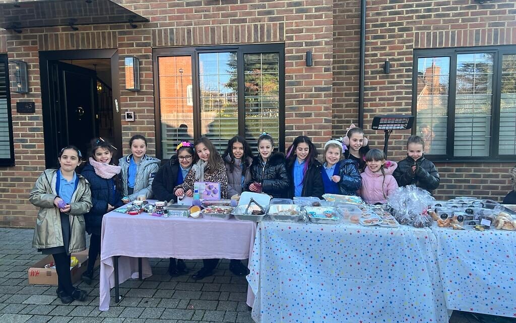 Tasty tarts and delicious delicacies were on offer from the Finchley pupils