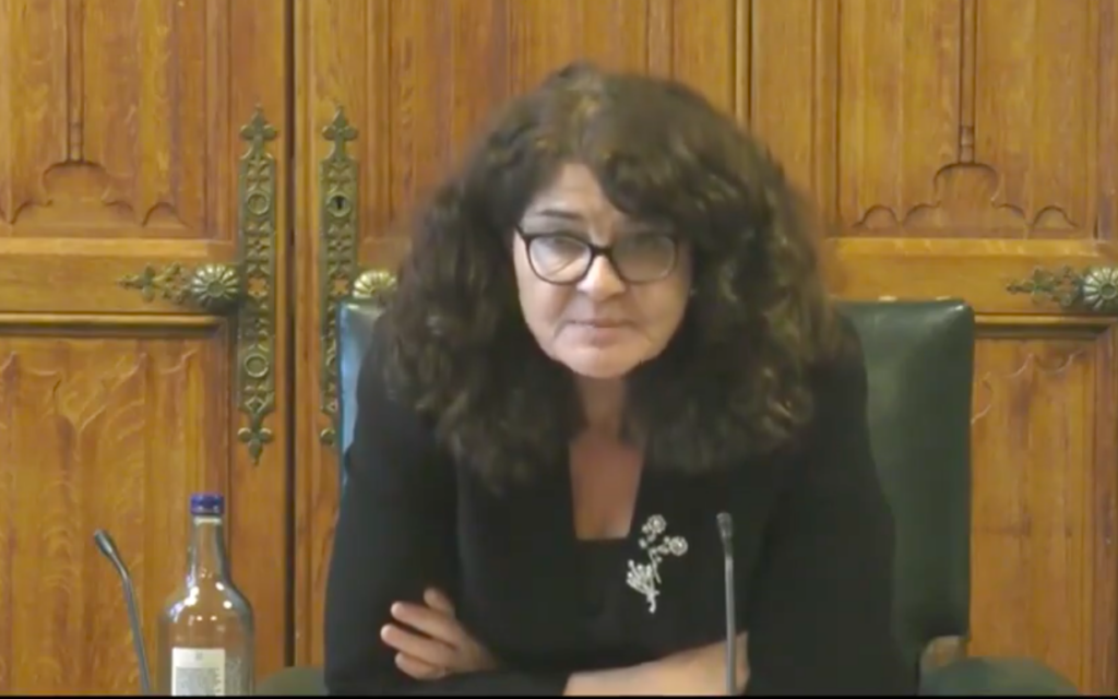 Diana Johnson MP, chair of the Home Affairs Select Committee