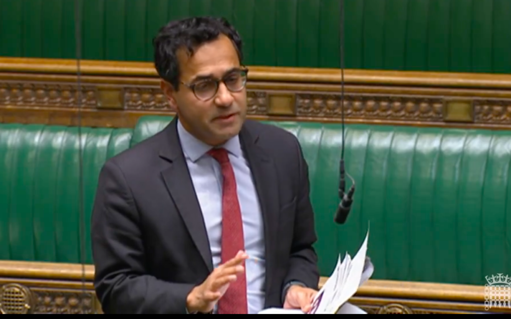 Rehman Chishti, the Tory MP for Gillingham and Rainham
