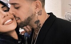 Kim Kardashian’s personal stylist Dani Levi showcased a silver dog tag calling for the return of Israelis who were taken hostage by Hamas terrorists Kim Kardashian’s personal stylist Dani Levi showcased a silver dog tag calling for the return of Israelis who were taken hostage by Hamas terrorists