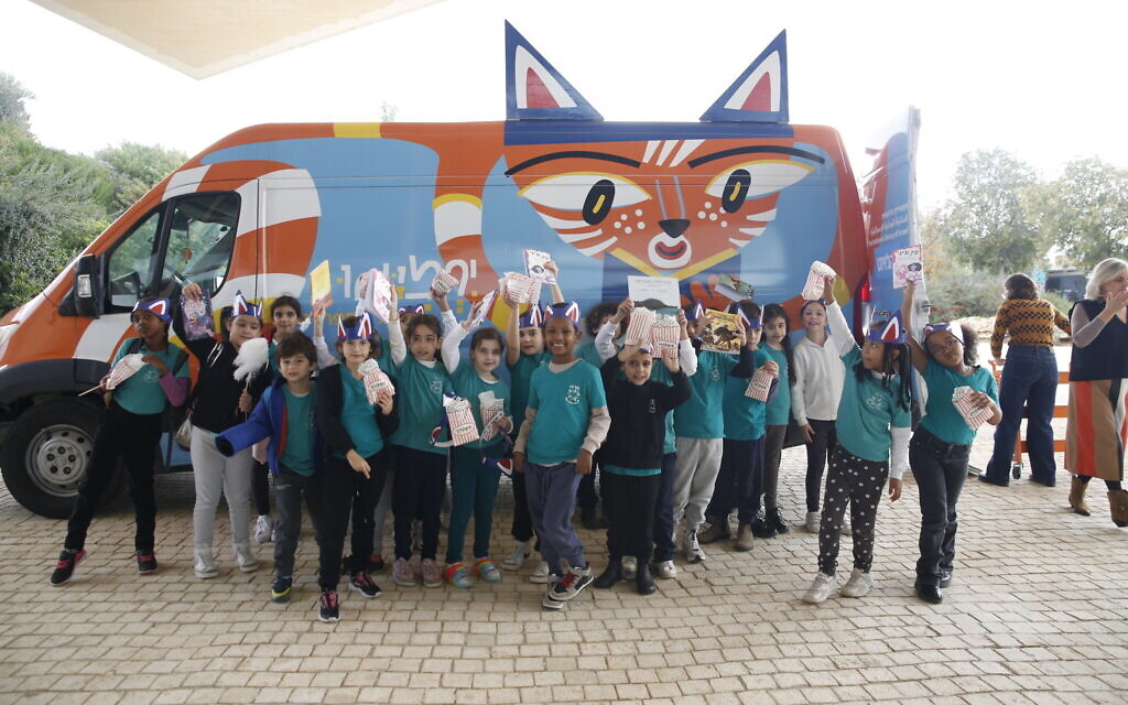 The books have been donated by several Israel book publishers.