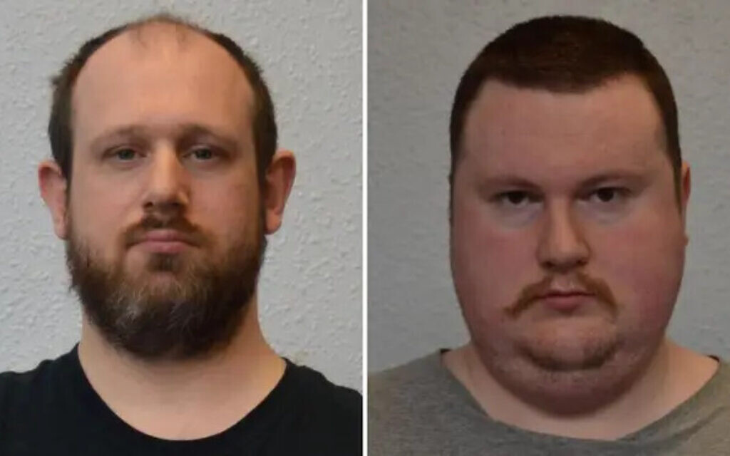 Gibbons (left) and Patten-Walsh (right). Picture: Metropolitan Police