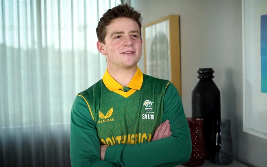 Jewish cricketer David Teeger