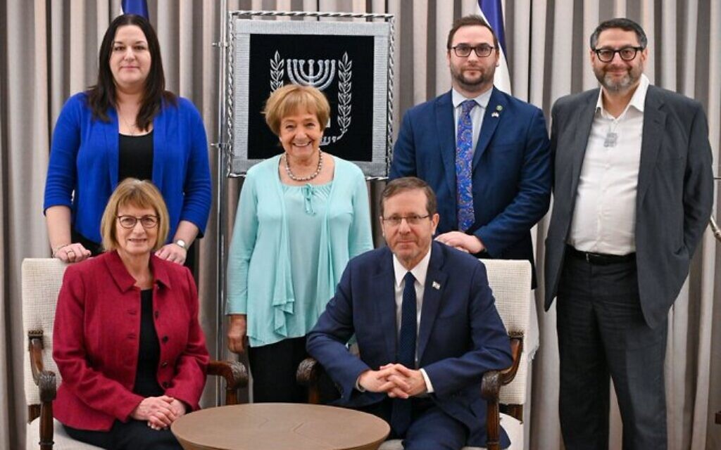 LFI delegations meets with President Isaac Herzog