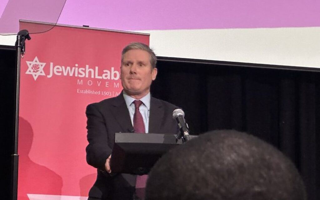 Keir Starmer speaks at JLM conference at Jw3
