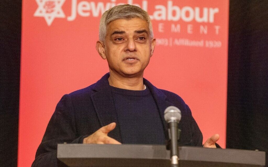 Sadiq Khan at JLM conference