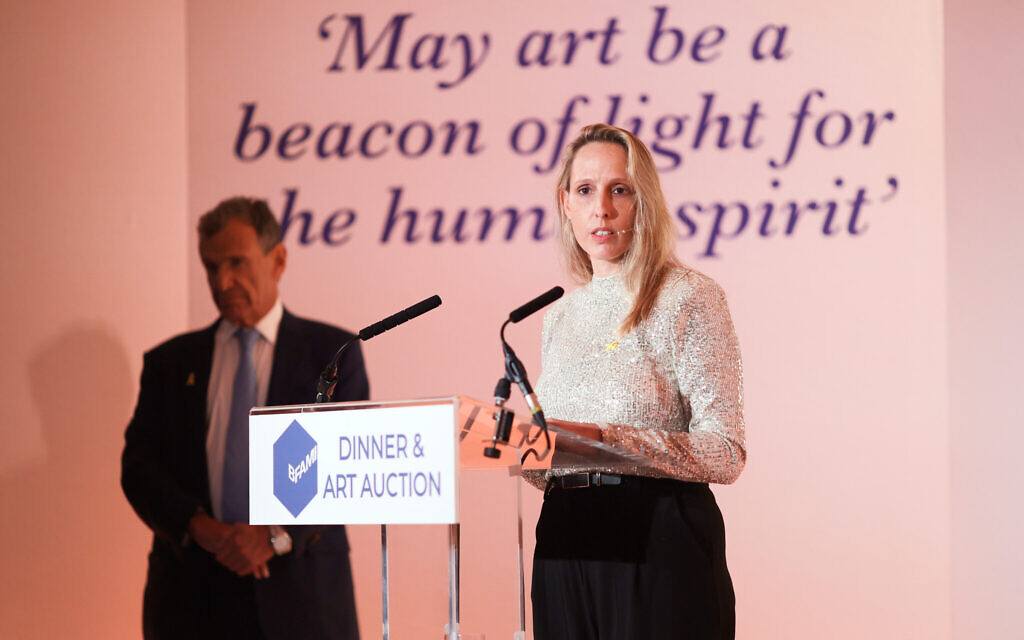 Sofie Berzon Mackie, co-founder of Kibbutz Be'eri art gallery