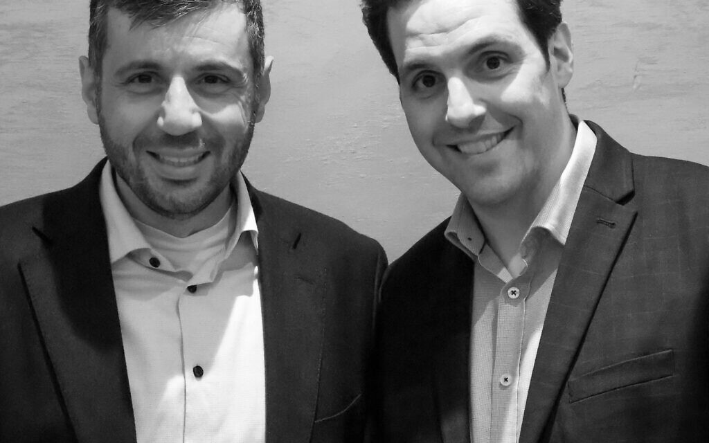 JTeen Anniversary dinner, January 2024. Trustee Rabbi Saul Kelly and CEO Yaakov Barr
