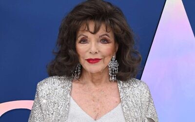 Joan Collins went on a world tour at 90