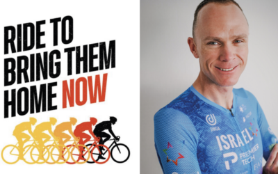 British cyclist Chris Froome and four-times Tour de France champion